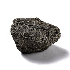 ラフ原石の天然黄鉄鉱ビーズ  転倒用  装飾  艶出し  ワイヤーラッピング  ウィッカ＆レイキクリスタルヒーリング  ナゲット  26~43x22~38x12~30mm  6~13個/箱&nbsp;G-K314-05