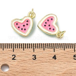Brass Enamel Pendants&nbsp;KK-H259-11B-G02