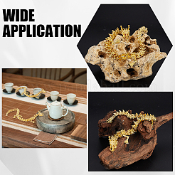 1Pc Alloy Dragon Display Decorations&nbsp;DJEW-GA0001-87