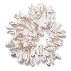 Natural Baroque Keshi Pearl Beads Strands&nbsp;PEAR-P064-02E-05B