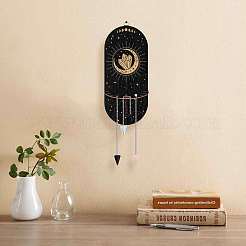 Hanging Wooden Crystal Display Shelf&nbsp;DJEW-CP0001-28A