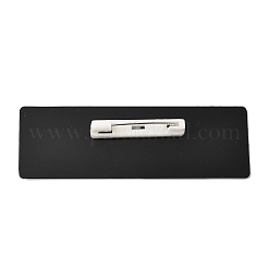 Plastic Blank Name Badge ID Tag with Iron Pins&nbsp;KY-D024-01C