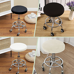 4Pcs Polyester Round Stool Cover&nbsp;AJEW-GF0013-06B-01