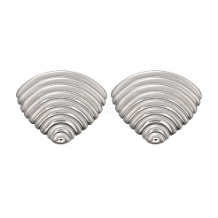 304 Stainless Steel Studs Earrings for Women&nbsp;EJEW-K306-22P