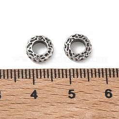 Brass European Beads&nbsp;KK-CBADC51-09AS