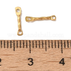 Ion Plating(IP) 304 Stainless Steel Connector Charms&nbsp;STAS-Q323-02A-G