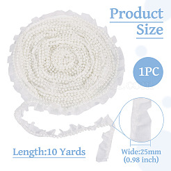 10 Yards Polyester Lace Trims&nbsp;OCOR-TA0002-11B