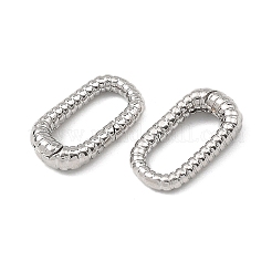 SHEGRACE Brass Spring Gate Rings&nbsp;XGRQ58222-756P