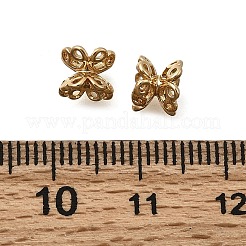 Brass Bead Caps&nbsp;KK-Z126-10G