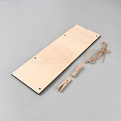 Wood Hanging Wall Picture Holders&nbsp;DIY-WH0888-456