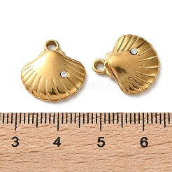 304 Stainless Steel Pendants&nbsp;STAS-A124-12G