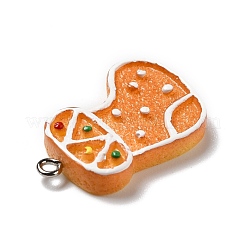 Opaque Resin Pendants&nbsp;RESI-D055-131P