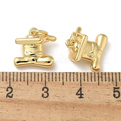 Rack Plating Brass Pendants&nbsp;KK-K392-53G