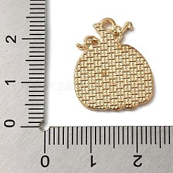 Thanksgiving Day Golden Tone Alloy Enamel Pendants&nbsp;ENAM-M002-01N-G