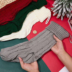 4Pcs 4 Colors Knitted Acrylic Fiber Hanging Stocking Bags&nbsp;AJEW-SP0004-04