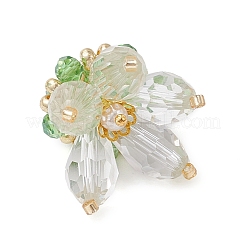 Transparent Glass Pendants&nbsp;PALLOY-MZ00720-04