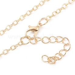 Openable Alloy Pendant Necklaces&nbsp;NJEW-M186-01AGP