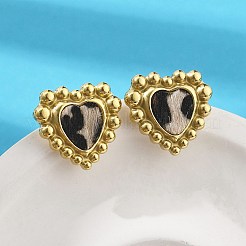 304 Stainless Steel Stud Earrings for Women&nbsp;EJEW-K268-15G