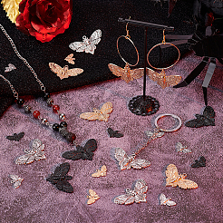 60Pcs 6 Srtyles Alloy Pendants&nbsp;FIND-PH0023-58
