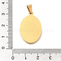 304 Stainless Steel Pendants&nbsp;STAS-K394-04G-06