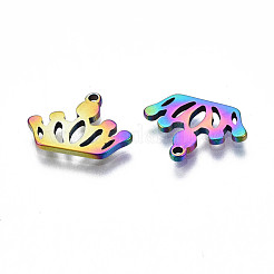 Ion Plating(IP) 201 Stainless Steel Charms&nbsp;STAS-S119-134