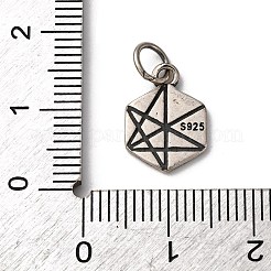 925 Streling Silver Pendants&nbsp;STER-P070-03AS