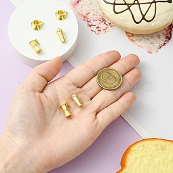 コーヒーテーマの真鍮ペンダント6個、3スタイル  混合図形  18KGP本金メッキ  14.5~16.5x7.5~12.5x6.5~8mm  穴：1.2~1.4mm  2個/スタイル&nbsp;KK-CJ0003-15