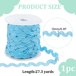 1 Roll Polyester Wave Bending Fringe Trim&nbsp;OCOR-ME0001-97A