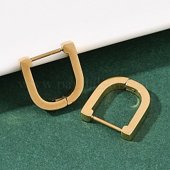 304 Stainless Steel Arch Hoop Earrings&nbsp;EJEW-I320-26G-01