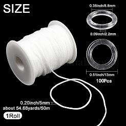 50M Nylon Braided Cords for Macrame Craft&nbsp;OCOR-SP0001-26