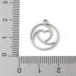201 Stainless Steel Pendants&nbsp;STAS-S157-15P