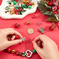 Christmas Theme Acrylic Beads Set&nbsp;OACR-SP0001-20B