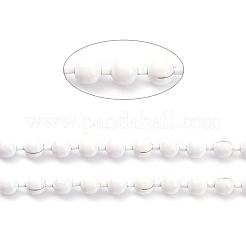 Handmade Brass Ball Chains&nbsp;KK-J276-16B-P02