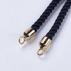 Nylon Twisted Cord Bracelet Making&nbsp;MAK-F018-04G-RS