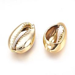 Electroplated Shell Beads&nbsp;BSHE-O017-13G