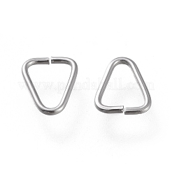 Tarnish Resistant 304 Stainless Steel Triangle Rings&nbsp;X-STAS-K194-26P