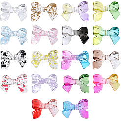 54Pcs 18 Colors Transparent Acrylic Beads&nbsp;OACR-PA0001-81