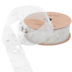 20 Yards Polyester Ribbons&nbsp;SRIB-WH20002-002