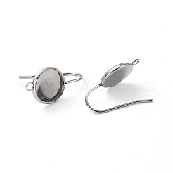 Tarnish Resistant 304 Stainless Steel Earring Hooks&nbsp;STAS-F271-01B-P