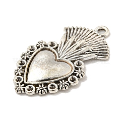 Tibetan Style Alloy Pendants Enamel Settings&nbsp;TIBE-L013-10AS-04