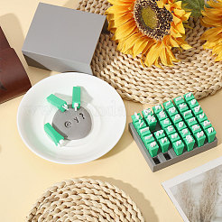Plastic Lowercase Letter Clay Stamp Sets&nbsp;DIY-WH0591-269A