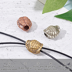 3Pcs 3 Colors Brass Beads&nbsp;FIND-AR0002-31