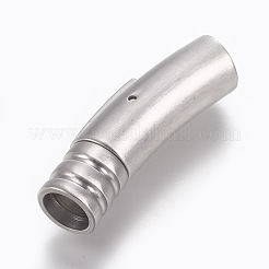 304 Stainless Steel Bayonet Clasps&nbsp;STAS-A035H-6MP