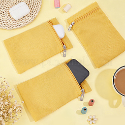 Canvas Cloth Zipper Bags&nbsp;ABAG-WH0077-09B-06