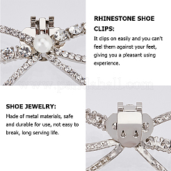 4Pcs Alloy Rhinestone Shoe Decoration&nbsp;AJEW-GF0009-28P