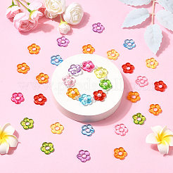 100Pcs Transparent Acrylic Beads Frame&nbsp;MACR-SP0002-02