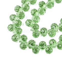 Transparent Glass Beads Strands&nbsp;GLAA-Q116-01A-B09