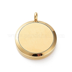 Ion Plating(IP) 316 Surgical Stainless Steel Diffuser Locket Pendants&nbsp;STAS-H342-06G