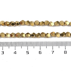 Electroplated Synthetic Non-magnetic Hematite Beads Strands&nbsp;X-G-A234-G03-01G