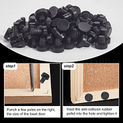 150Pcs 5 Styles PVC Plastic Non-slip Furniture Pads&nbsp;FIND-GF0007-83